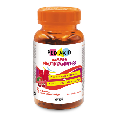 Pediakid Gummies Multivitamines Ведмежуйки мультивітаміни 60 шт, 60 шт