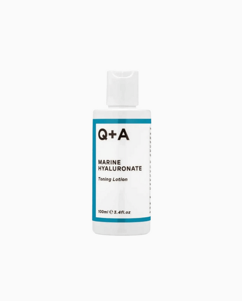 Q+A Marine Hyaluronate Toning Lotion Тонізуючий лосьйон з гіалуроновою кислотою, 100 ml