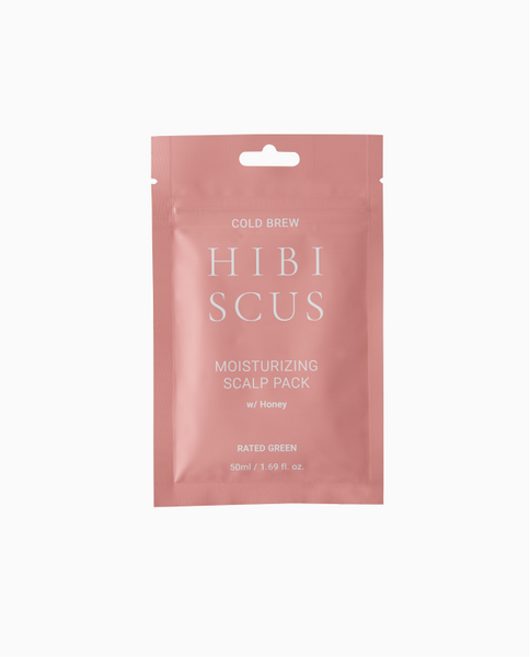 Rated Green Cold Brew Hibiscus Moisturizing Scalp Pack саше Зволожуюча маска з соком гібіскусу