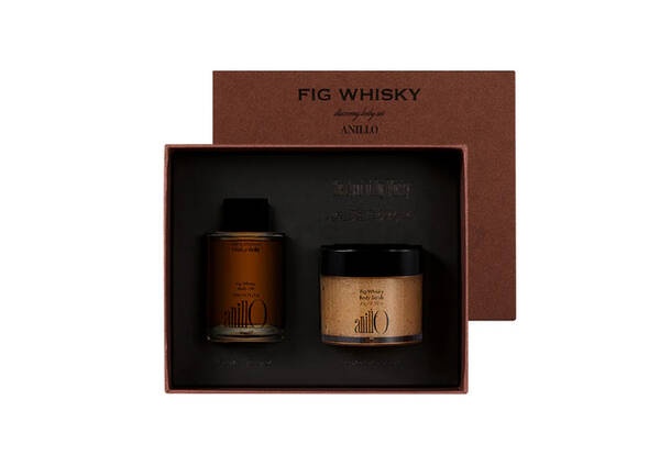 ANILLO Fig Whisky Discovery Body Set Набір для тіла 45 g/22 ml