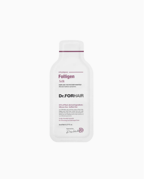 Dr.ForHair Folligen Silk Shampoo Шампунь для пошкодженого волосся, 8 ml