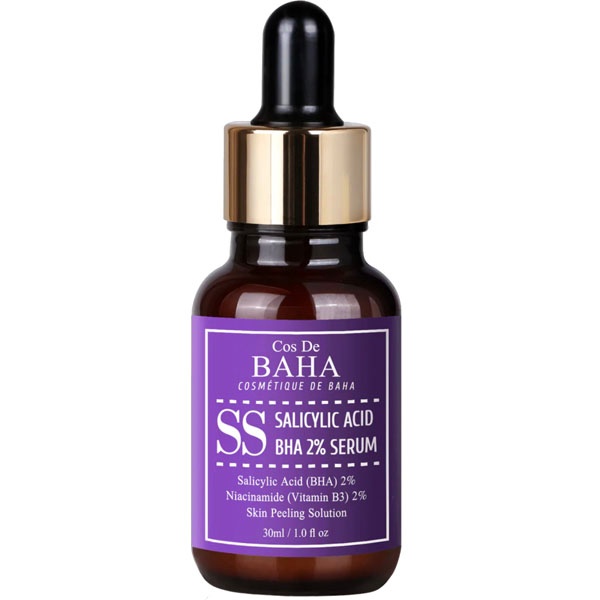 Cos De BAHA Salicylic Acid BHA 2% Serum Сироватка з саліциловою кислотою 2%, 30 ml