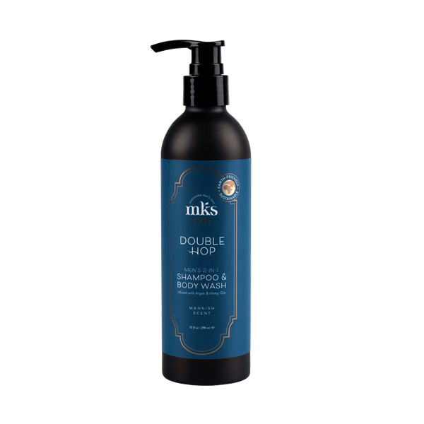 MKS-ECO  Shampoo & Body Wash Sandalwood Scent Double Hop Men's 2-in-1 Засіб для чоловіків, 296 ml