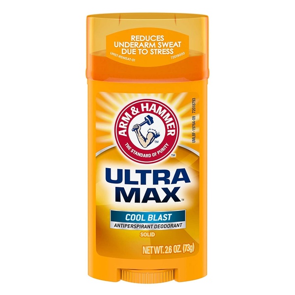 Arm & Hammer Ultra Max Antiperspirant & Deodorant COOL BLAST Твердий дезодорант 73 g, 73 g