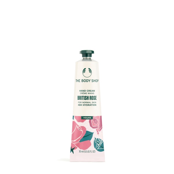 The Body Shop British Rose Hand Balm Крем-бальзам для рук Британська троянда 30 ml, 30 ml