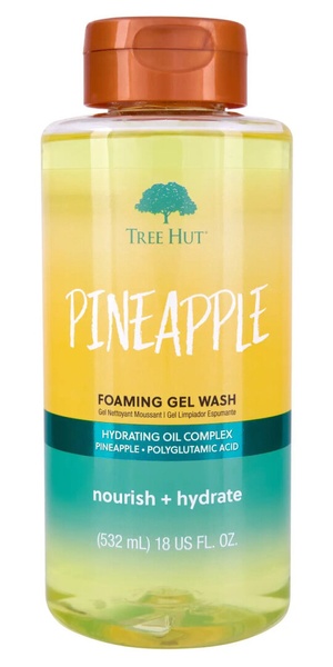 Tree Hut Pineapple Foaming Gel Wash Гель для душу 532 ml, 532 ml