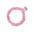 MON MOU SILK SLIM SCRUNCHIE BRIGHT PINK Тонка яскраво-рожева резинка з натурального шовку 1 шт