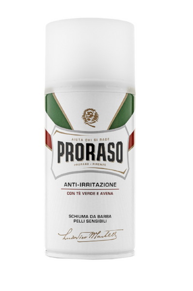 Proraso White Shaving Foam Sensitive Green Tea Піна для гоління