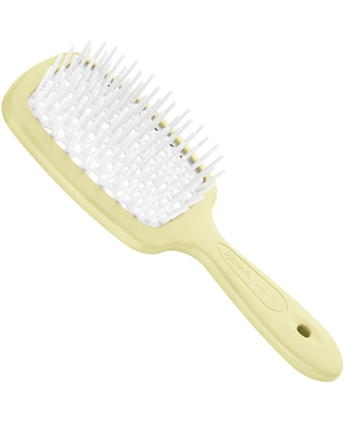 Janeke Superbrush The Original Italian Small Щітка для волосся мала Жовтий/Білий, 1 шт