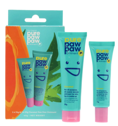 Pure Paw Paw Duo Coconut Набір бальзамів з ароматом кокосу 15+25 g, 2 шт