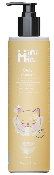 MiniMi Kids Beauty Body Shower Гель для душу, 250 ml