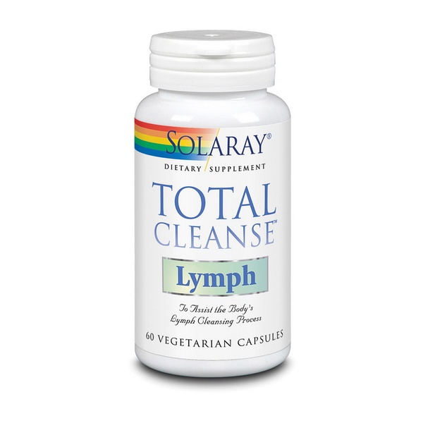 Solaray Total Cleanse Lymph Очищення лімфи 60 Veg Caps, 60 шт