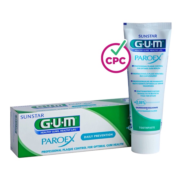 GUM Paroex Daily Prevention 0.06% Toothpaste Зубна паста для захисту ясен, 75 ml