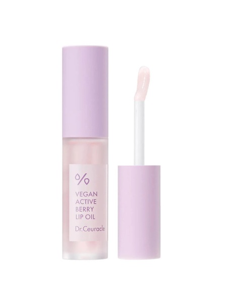 Dr.Ceuracle Vegan Active Berry Lip Oil Олійка-блиск для губ з ресвератолом 4.5 ml, 4.5 ml