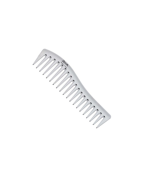 Janeke Wavy Comb Silver Chrom Гребінець хвиля для волосся, 1 пара