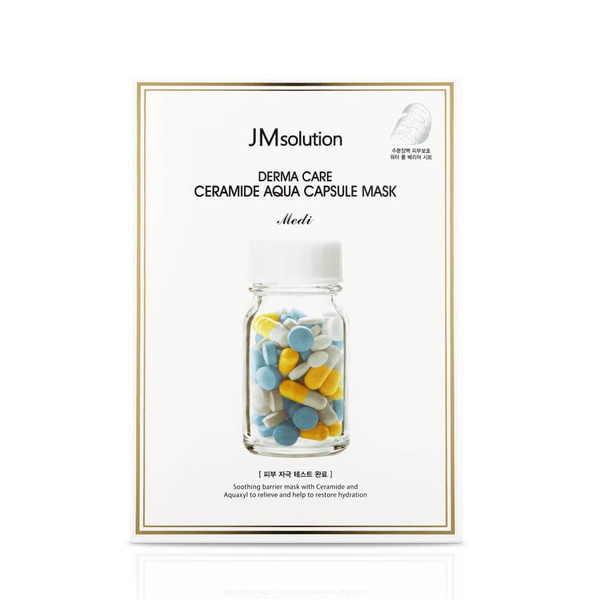 JM Solution Derma Care Ceramide Aqua Capsule Mask Clear Тканинна маска з керамідами 30 ml, 30 ml