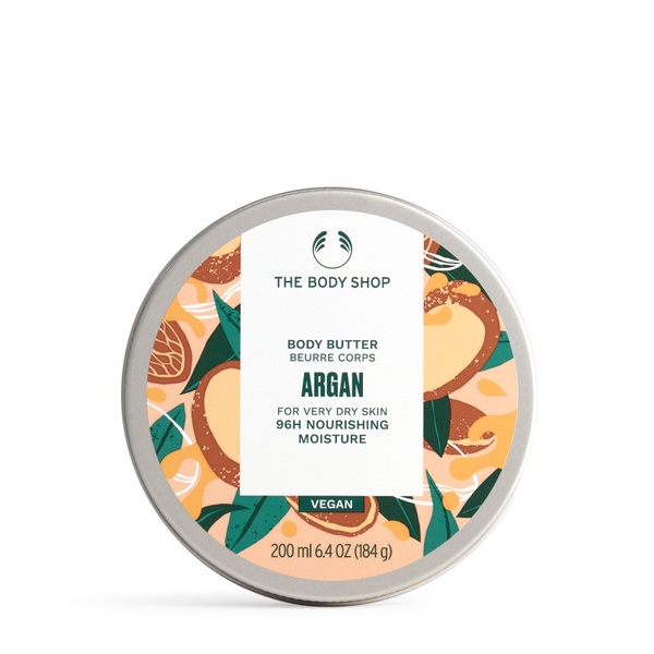 The Body Shop Argan Body Butter Масло для тіла Арган 200 ml, 200 ml