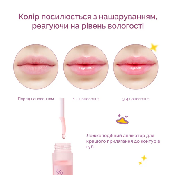 Dr.Ceuracle Vegan Active Berry Lip Oil Олійка-блиск для губ з ресвератолом 4.5 ml, 4.5 ml