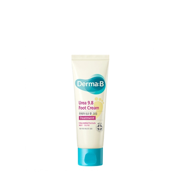 Derma:B Urea 9.8 Foot Cream Крем для ніг зволожувальний з сечовиною 9.8% 80 ml, 80 ml