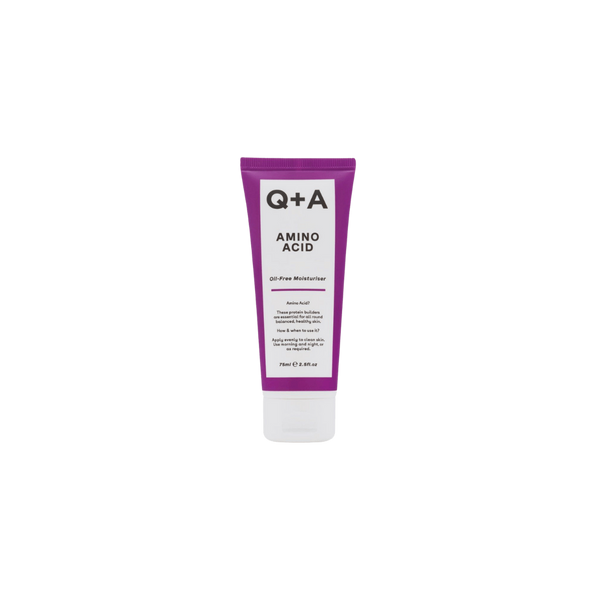 Q+A Amino Acid Oil Free Moistuiriser Зволожуючий крем з амінокислотами без вмісту олії, 75 ml