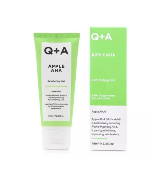 Q+A Apple AHA Exfoliating Gel Відлущуючий гель з кислотами для обличчя, 75 ml