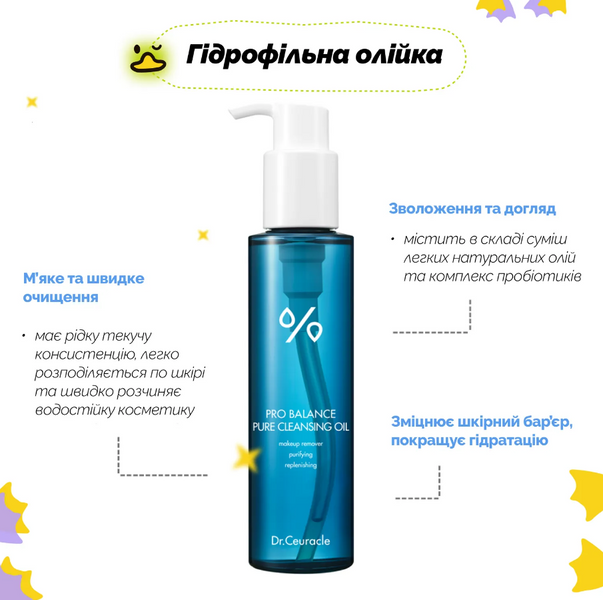 Dr.Ceuracle Pro Balance Cleansing Duo Set Набір для двоетапного очищення шкіри з пробіотиками