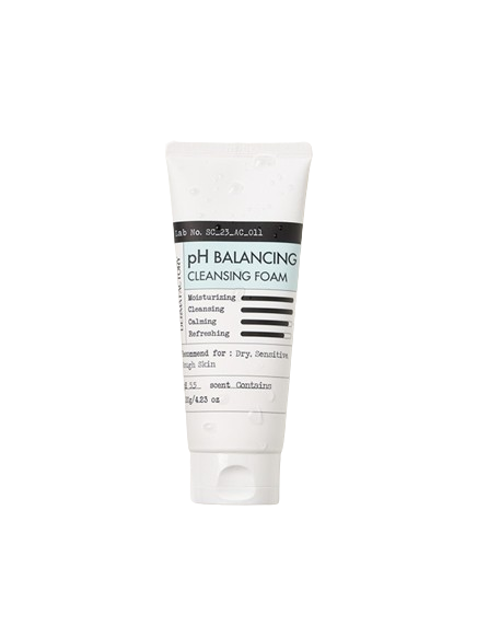 Derma Factory pH Balancing Cleansing Foam Нейтральна пінка для вмивання обличчя 120 g, 120 g