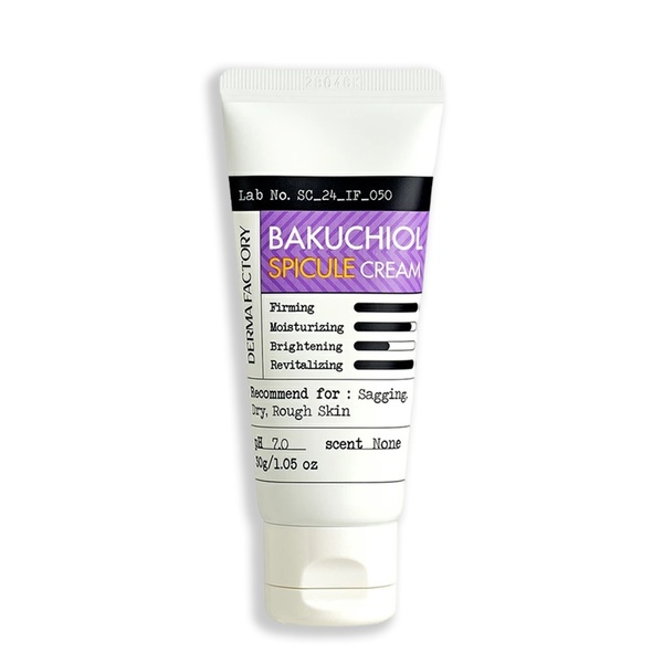 Derma Factory Bakuchiol Spicule Cream Крем для обличчя з бакучіолом і спікулами 30 g, 30 g