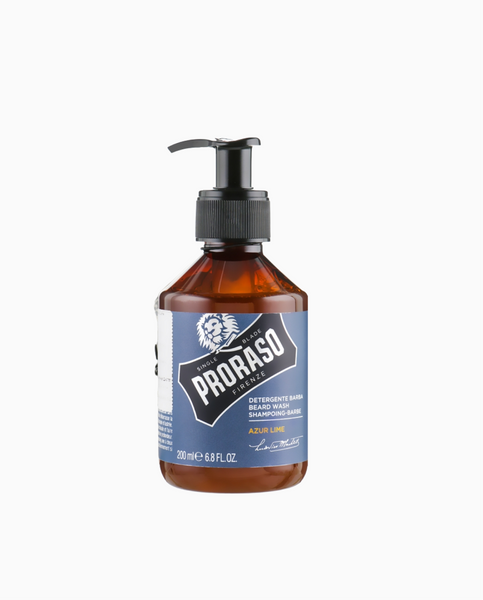 Proraso Beard Shampoo Azur & Lime Шампунь для бороди 200 ml, 200 ml