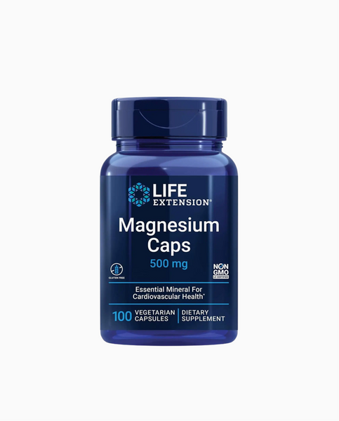 Life Extension Magnesium Магній 500 мг 100 vegan capsules, 100 шт