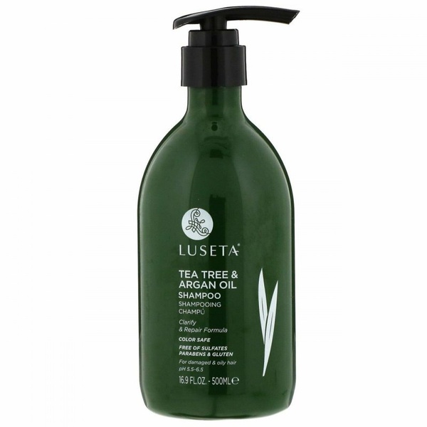 Luseta Beauty Tea Tree & Argan Oil Shampoo Шампунь для волосся 500 ml, 500 ml