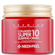 MEDI-PEEL Collagen Super 10 Sleeping Cream Відновлюючий нічний крем для обличчя з колагеном