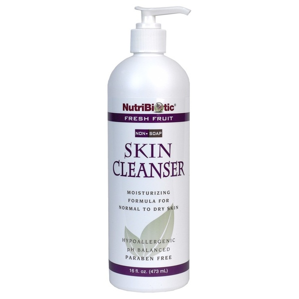 NutriBiotic Skin Cleanser Non-Soap Fresh Fruit Очищувальний засіб для шкіри з ароматом свіжих фруктів 473 ml, 473 ml