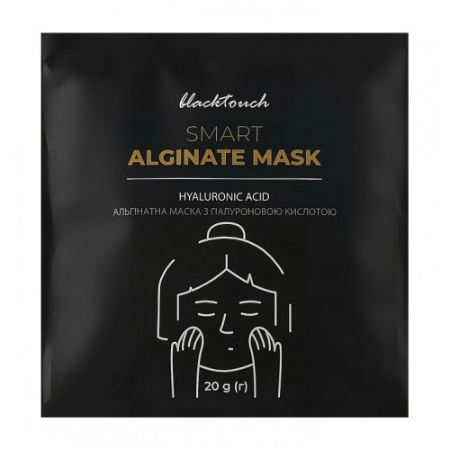 BlackTouch Alginate Mask Hualuronic Asid Альгінатна маска з гіалуроновою кислотою, 20 g