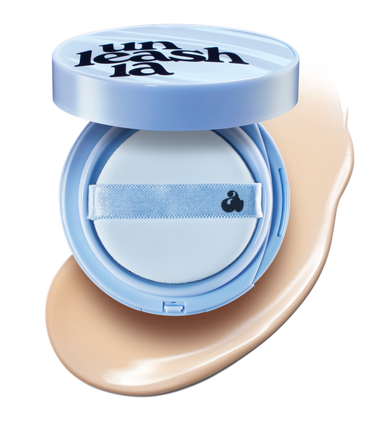 UNLEASHIA Babe Skin Baby Blue Cushion SPF40/PA++ Матовий тональний кушон 15 g, 17 C (SERAPHIC)