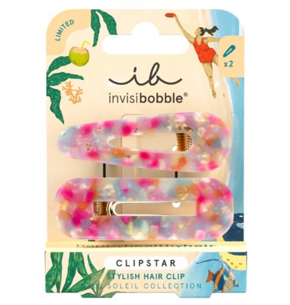 Invisibobble CLIPSTAR Au Soleil Dazzling Wave Шпилька для волосся 2 шт, 2 шт