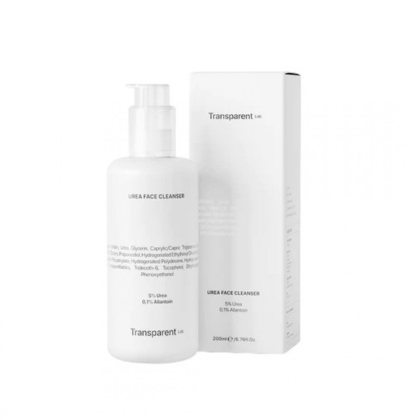 Transparent Lab Urea Face Cleanser Гель для вмивання із сечовиною 200 ml, 200 ml