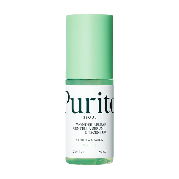 Purito Seoul Wonder Releaf Centella Serum Unscented Сироватка з екстрактом центелли без олій 60 ml, 60 ml