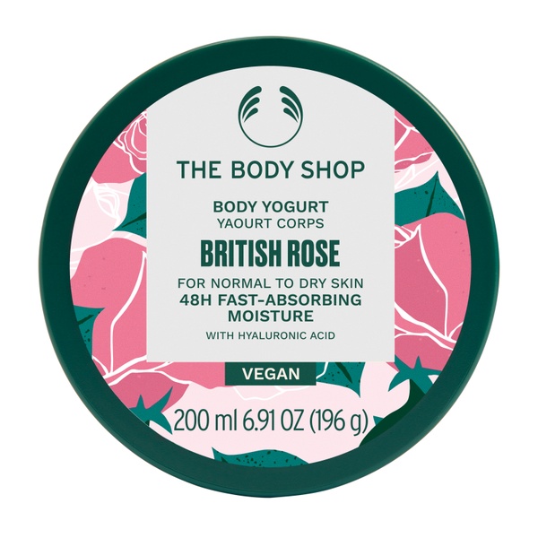 The Body Shop British Rose Body Yogurt Йогурт для тіла Британська троянда 200 ml, 200 ml