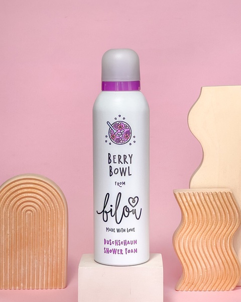 Bilou Berry Bowl Shower Foam Пінка для душу "Ягідний боул", 200 ml