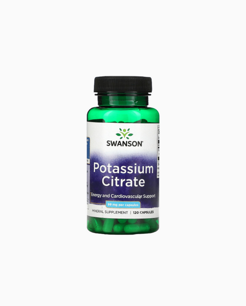 Swanson Potassium Citrate Калій цитрат 99 mg , 120 шт