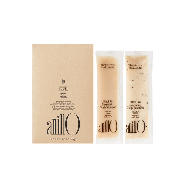 ANILLO Black Tea Nourishing Kit Тестери засобів 2 шт*10 ml