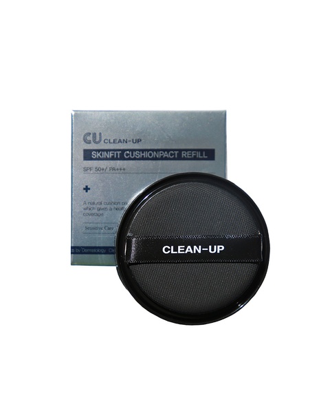 CUSKIN Clean-Up Skin Fit Cushion Pact Refill SPF50+ PA+++ № 21 Змінний блок Тон 21 15 g, 15 g