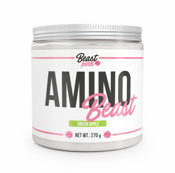 BeastPink Amino Beast Green apple Амінокислоти зі смаком "Зелене яблуко" 270 g, 270 g