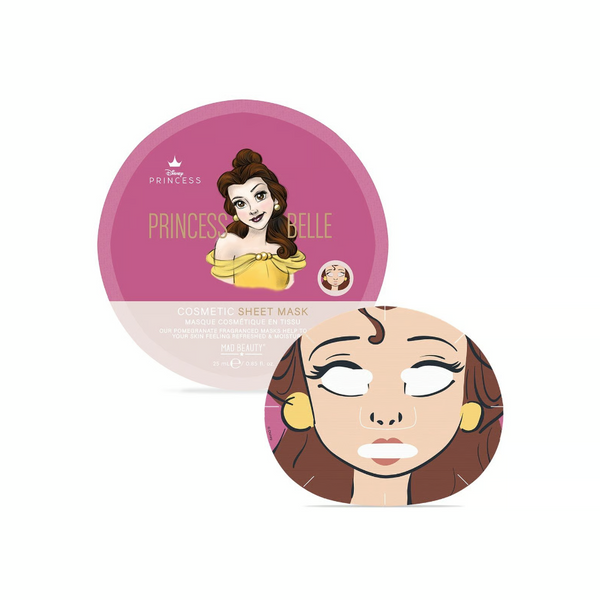 MAD BEAUTY Princess Belle Cosmetic Sheet Mask Маска для обличчя 25 ml, 25 ml