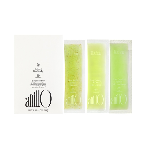 ANILLO Lime Sunday Refresh Kit Тестери засобів 3 шт*10 ml