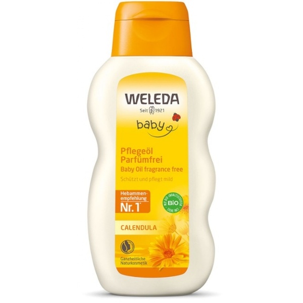 Weleda Calendula Pflegeöl Олійка для немовлят Календула 200 ml, 200 ml