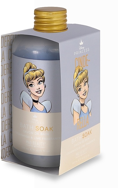 MAD BEAUTY Princess Cinderella Bath Soak Піна для ванни Попелюшка 300 ml, 300 ml