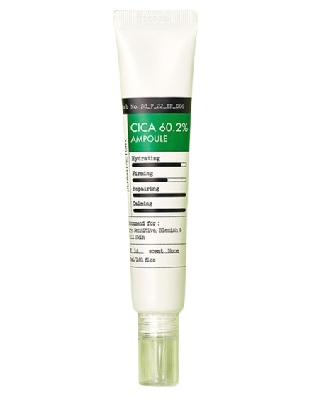 Derma Factory Cica 60.2% Ampoule Заспокійлива сироватка 30 ml, 30 ml